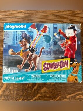 Playmobil 70710 Scooby-Doo! Adventure with Ghost Clown, new sealed box.